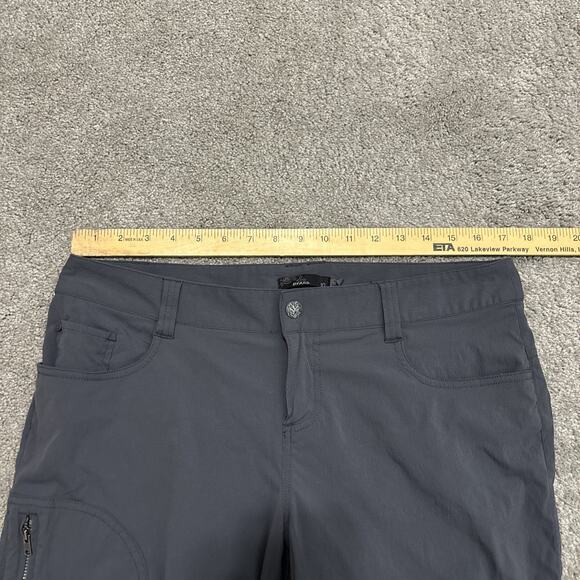Prana Women’s Lightweight Hiking Outdoor Shorts Gray Size 10 - Picture 4 of 5